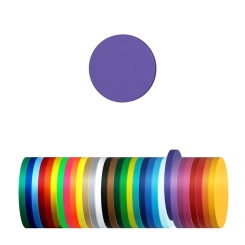 Wertchip Ø 23,3 mm / Einkaufswagenchip ohne Loch Dunkellila