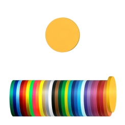 Wertchip Ø 23,3 mm / Einkaufswagenchip ohne Loch Gelb