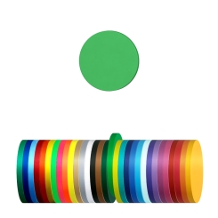 Wertchip Ø 23,3 mm / Einkaufswagenchip ohne Loch Grün