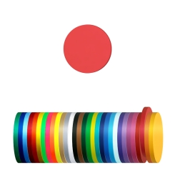 Wertchip Ø 23,3 mm / Einkaufswagenchip ohne Loch Rot