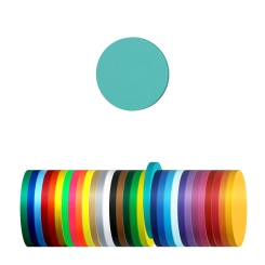 Wertchip Ø 23,3 mm / Einkaufswagenchip ohne Loch Türkis