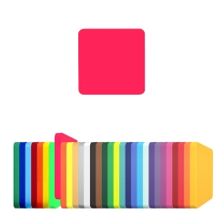 Wertchip 25 x 25 mm Neonpink