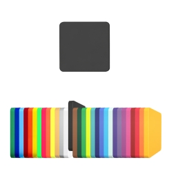 Wertchip 25 x 25 mm Schwarz