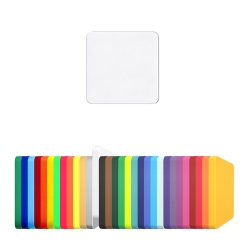 Wertchip 25 x 25 mm Weiß