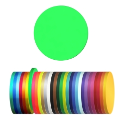 Token Ø 38 mm neon green