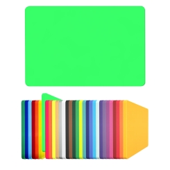 Token 60 x 40 mm neon green