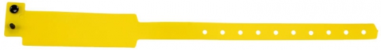 IDENT Standard "breit" - ohne Aufdruck - Auslaufartikel Gelb | 1000er Pack