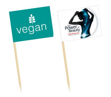 Mini Party Flags with individual printing 